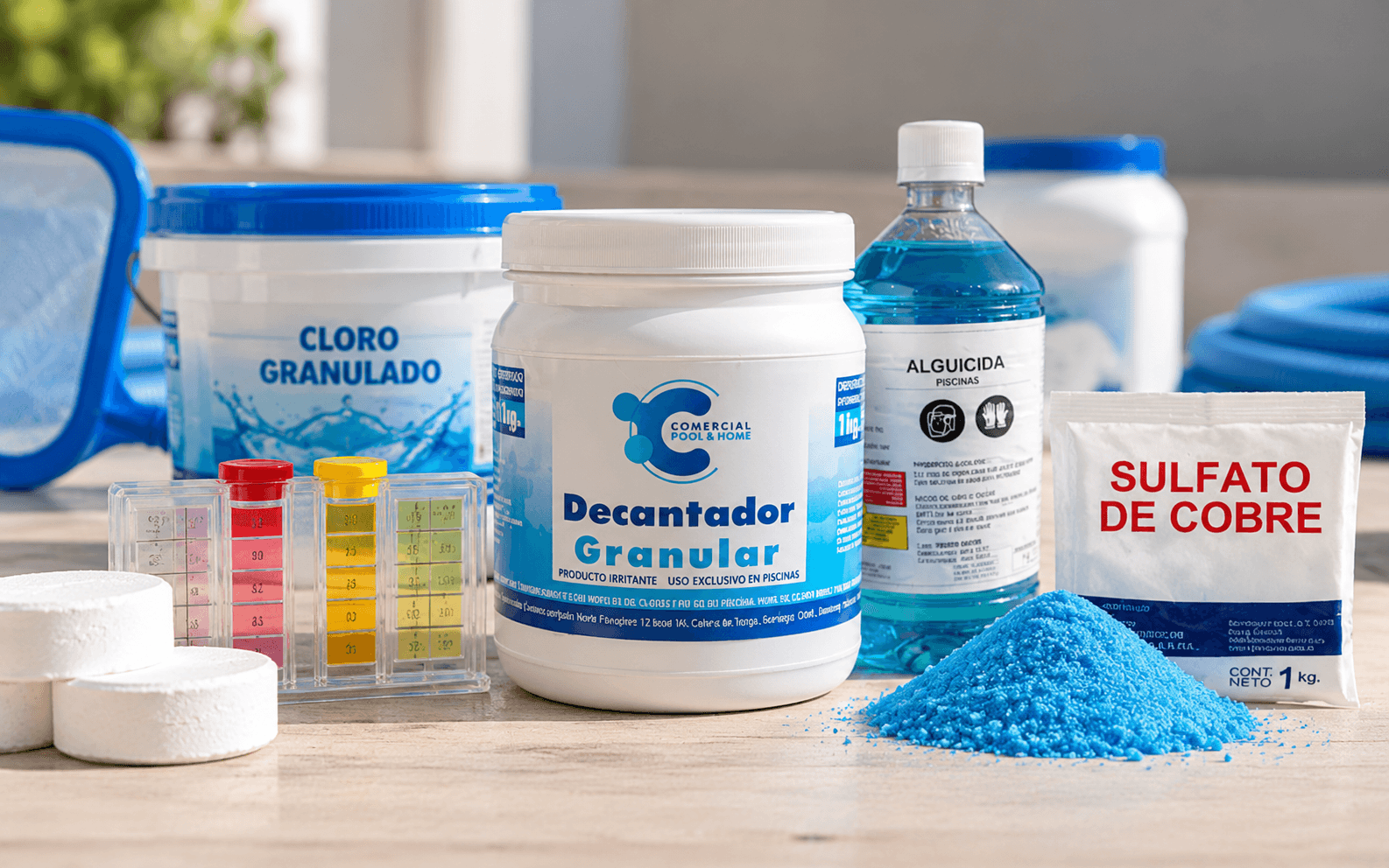 Productos químicos para el tratamiento del agua