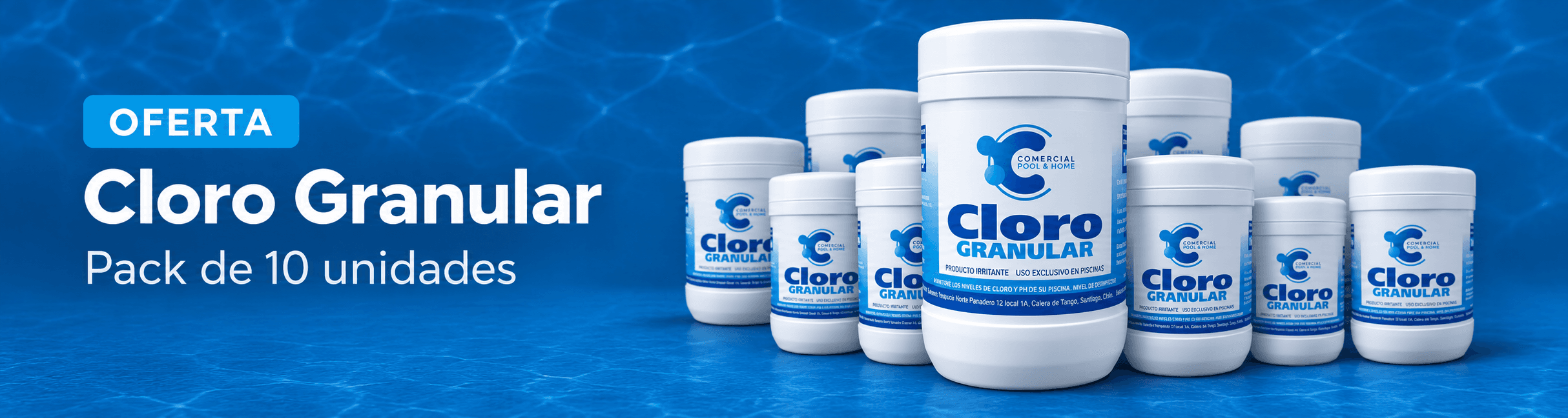 Cloro Granulado 1Kg OFERTA