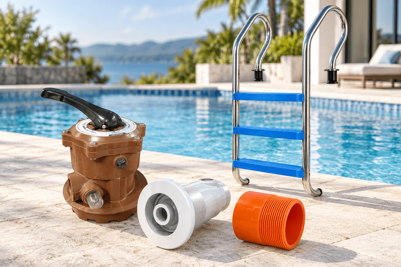 Accesorios y repuestos para piscinas
