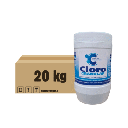 Caja cloro 20 kg