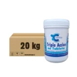Cloro triple accion caja 20 kg