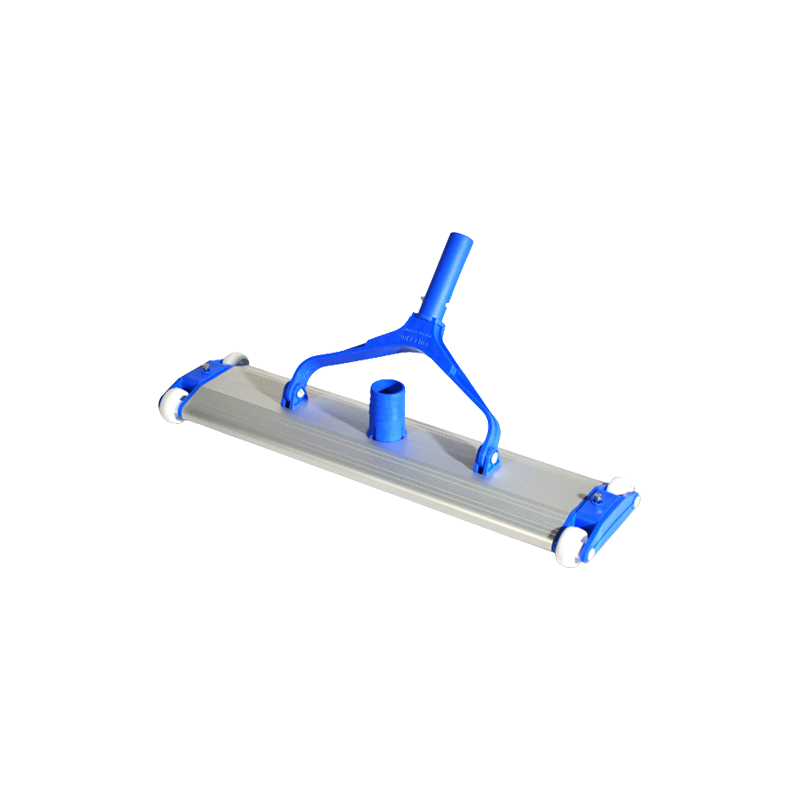 Limpiafondo Aluminio 48 Cm 4 Ruedas Y Cepillo Pp