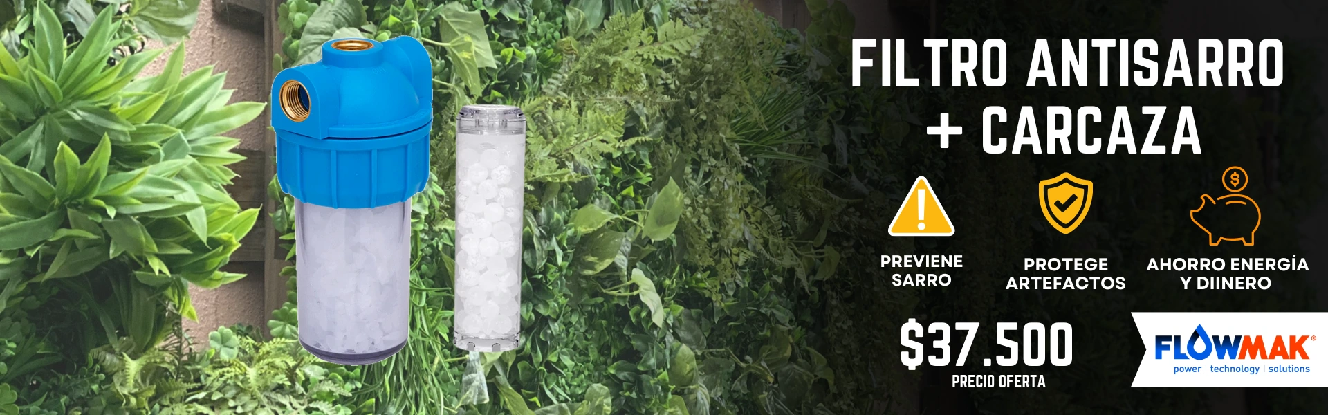 Filtro Antisarro Flowmak Slider