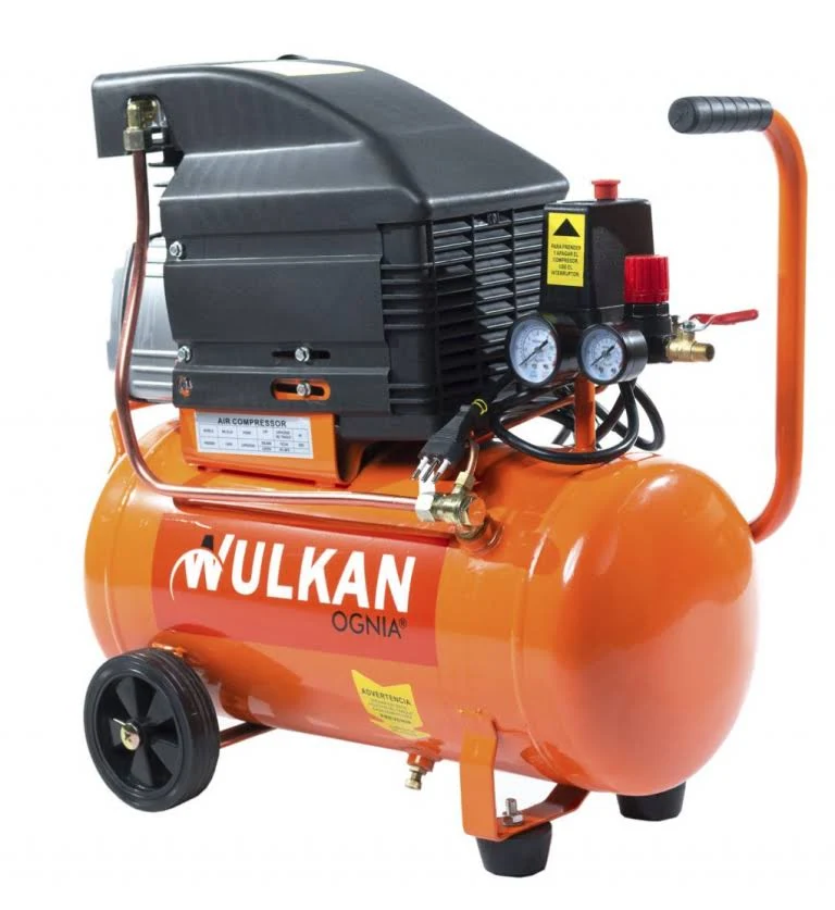 wulkan COMPRESOR DE AIRE WULKAN 25LT, 2HP 8Bar - Imagen 1